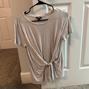 Express Light Grey Women’s Top